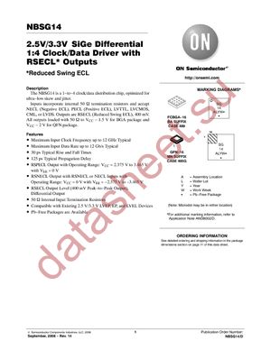 NBSG14BAR2 datasheet  